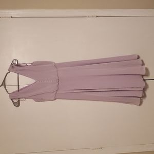 Gal Meets Glam Lilac Bud dress